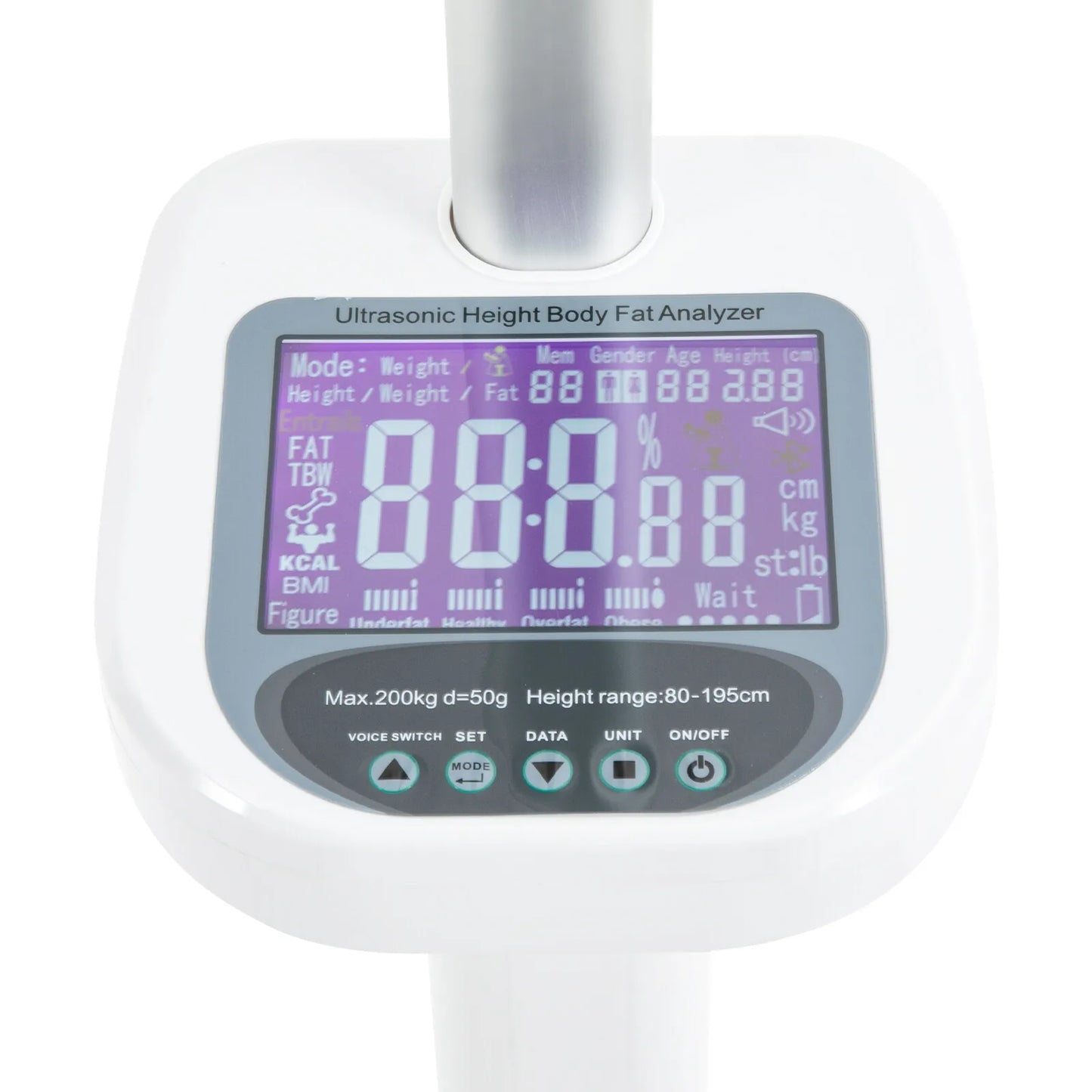 Multifunction Physician Medical Body Weight Scale Electronic Height, and Weight Scale Ultrasonic Height Body Fat Analyzer
